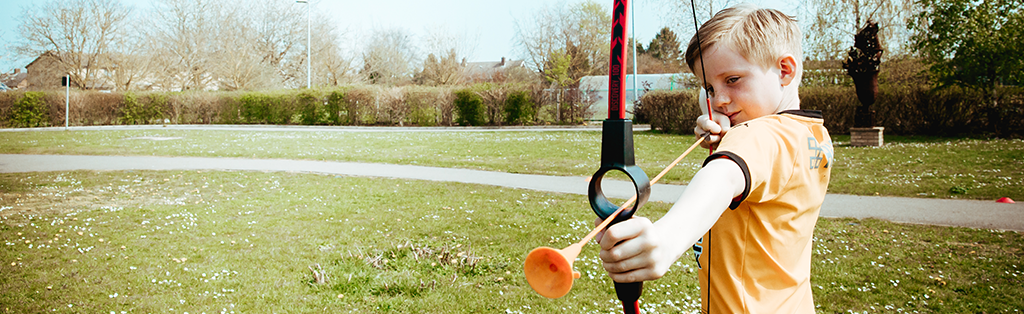 Archery for Kids 1 archery shooting orange arrow