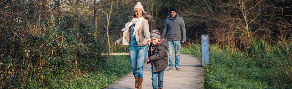 5 ways to keep the kids active over the Christmas holiday 2 Family Walk