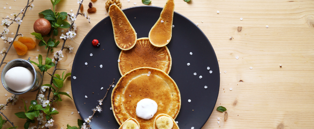 8 Healthy Easter Treats Ideas for Kids 1 Bunny Pancakes
