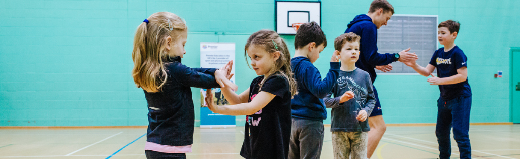 Children playing at a Summer Holiday Camp