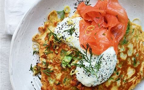Healthy Pancake Toppings & Recipes for a Family Shrove Tuesday Meal 2 Salmon pancakes edited