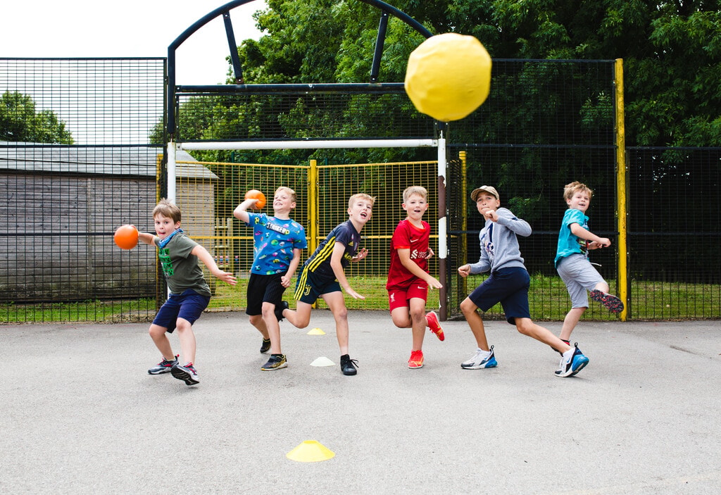 6 Dodgeball Games for Your PE Lessons 6 Dodgeball can be played with any number of players.