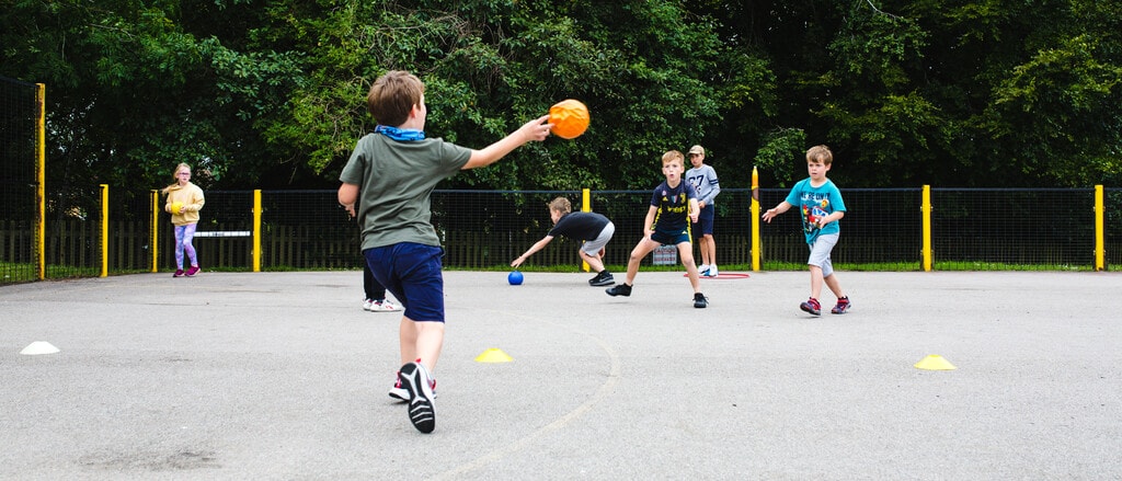 6 Dodgeball Games for Your PE Lessons 3 All the players in dodgeball need to keep moving, dodging balls!