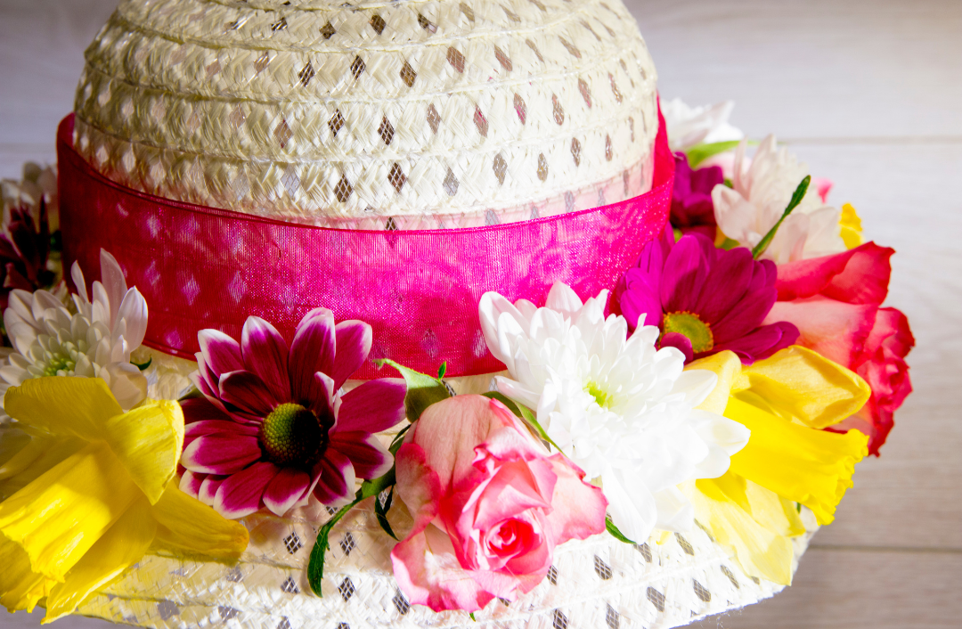 Creative Easter Bonnet Ideas for Kids 3 floral easter hat