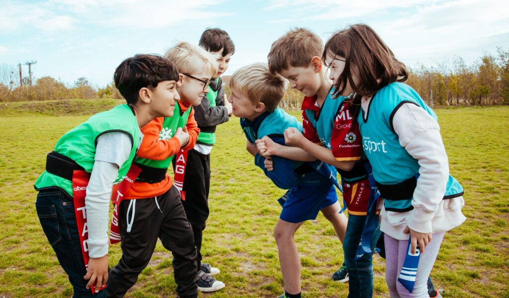 Kids going head to head brings out some healthy competitiveness.
