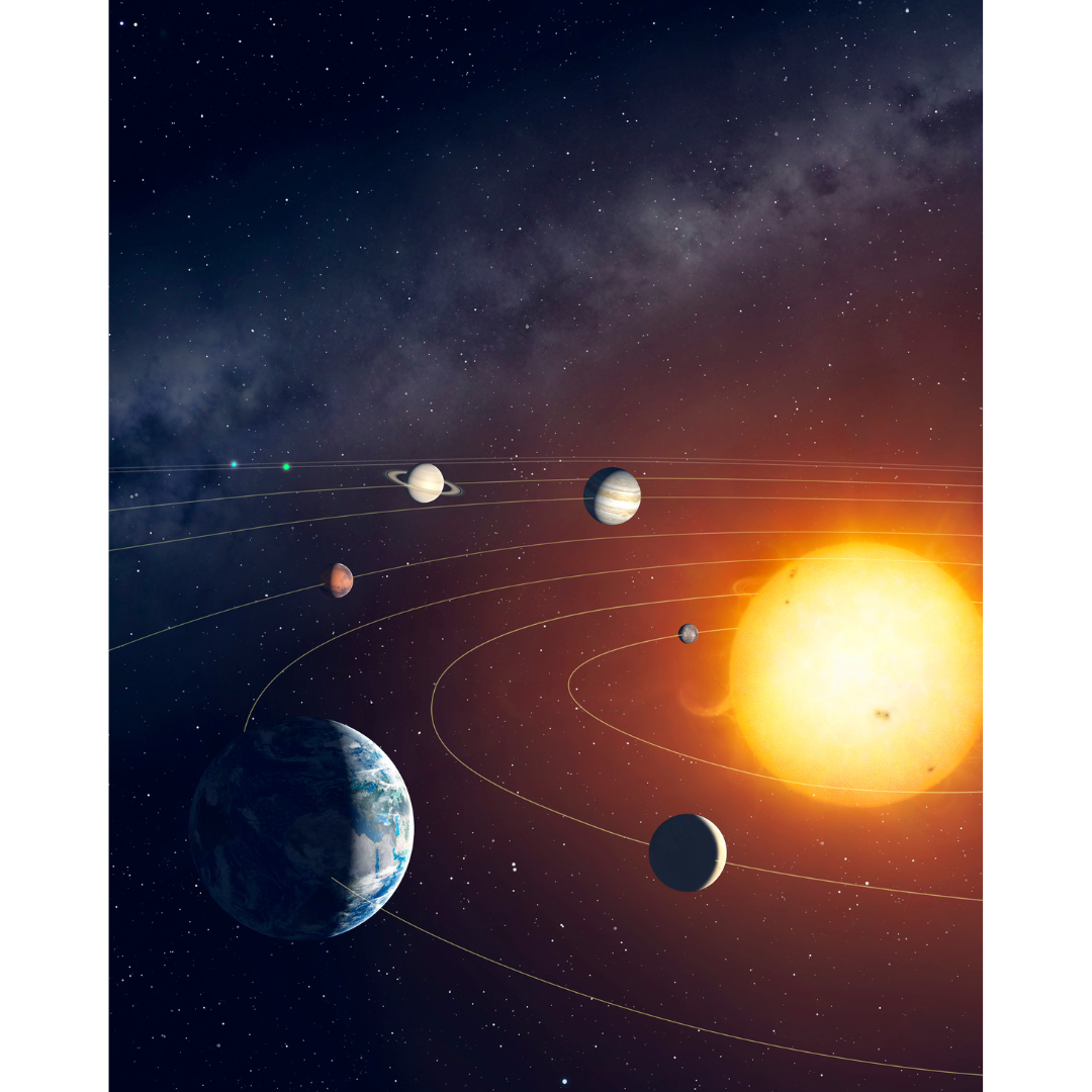 planets orbiting the sun